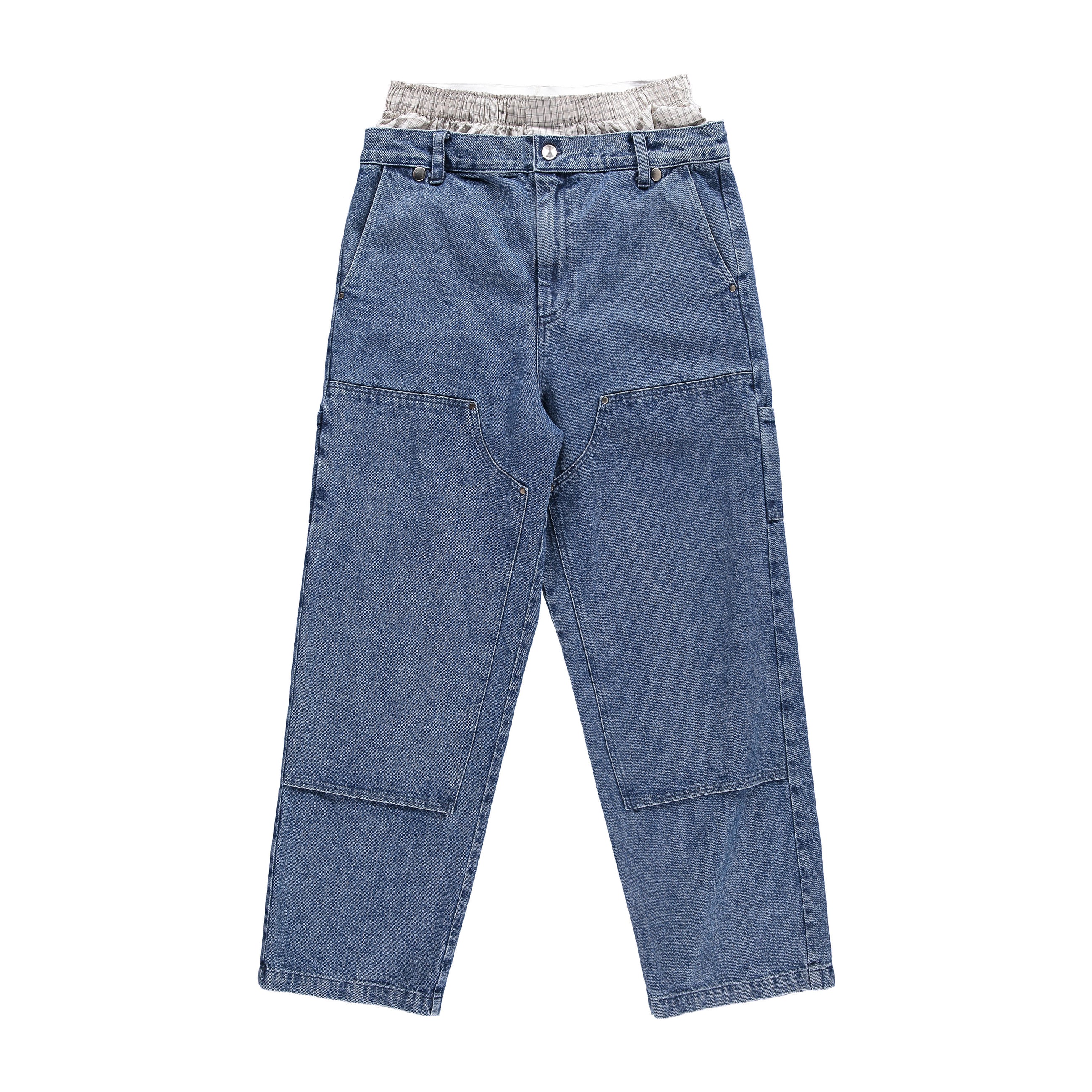 INDIGO BOXER JEANS
