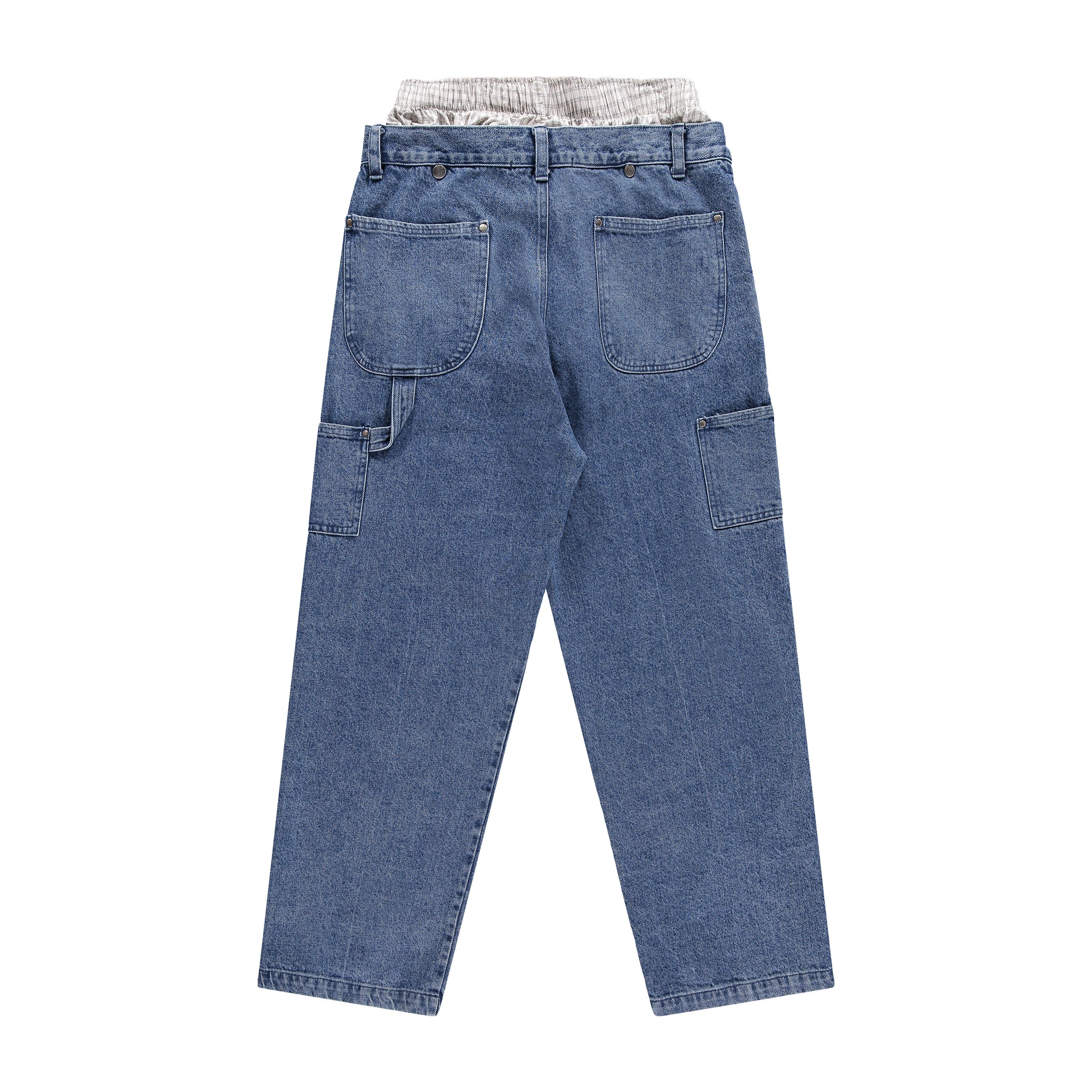 INDIGO BOXER JEANS