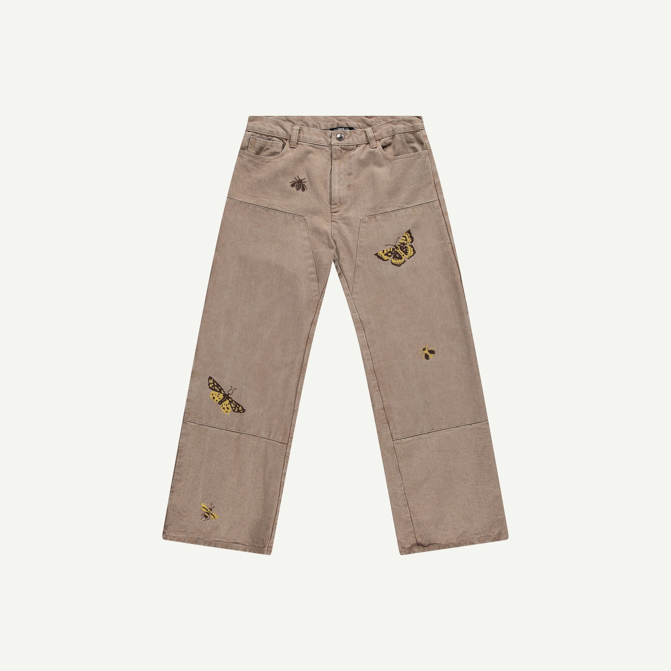 BUTTERFLY DOUBLE KNEE JEANS