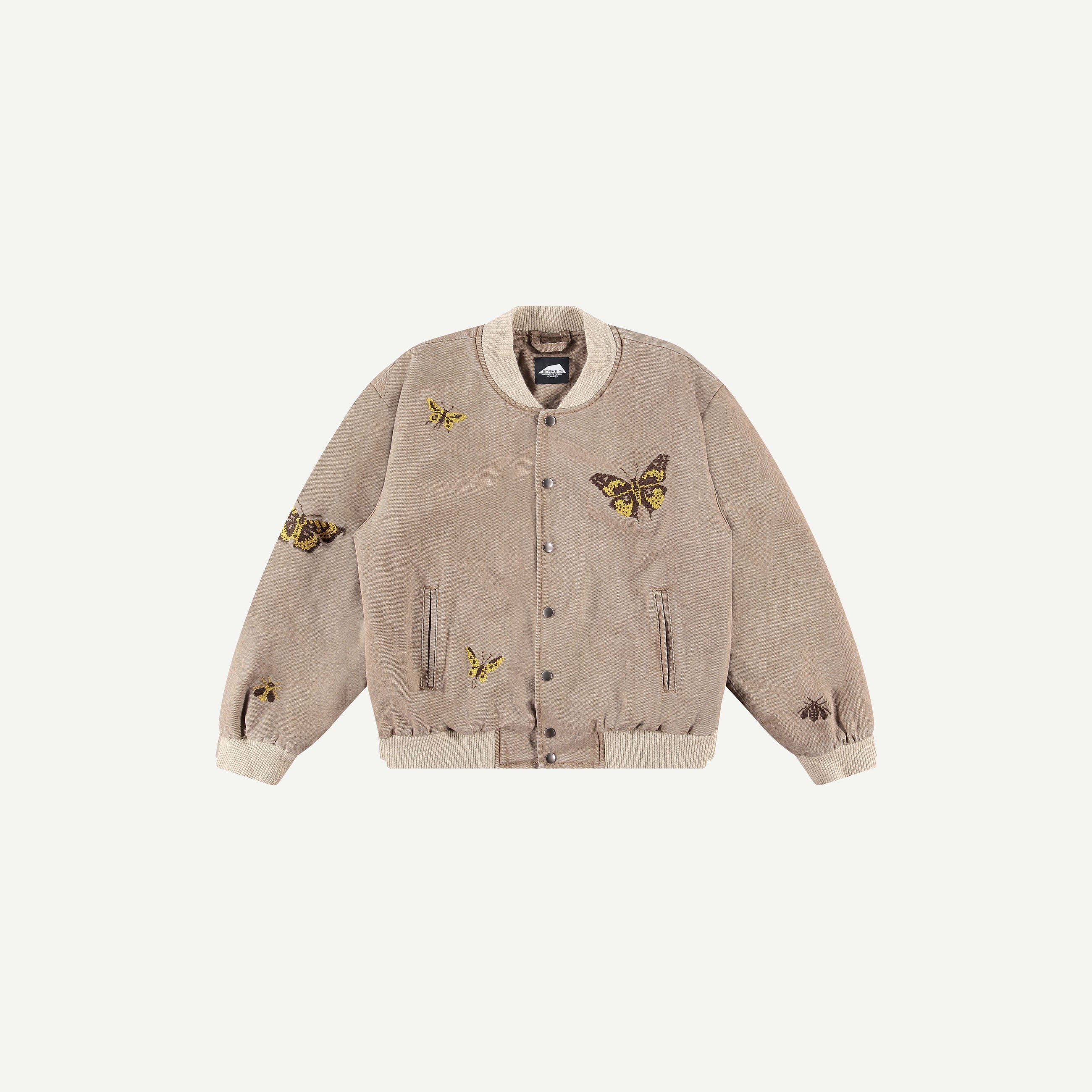 BUTTERFLY BASEBALL JACKET