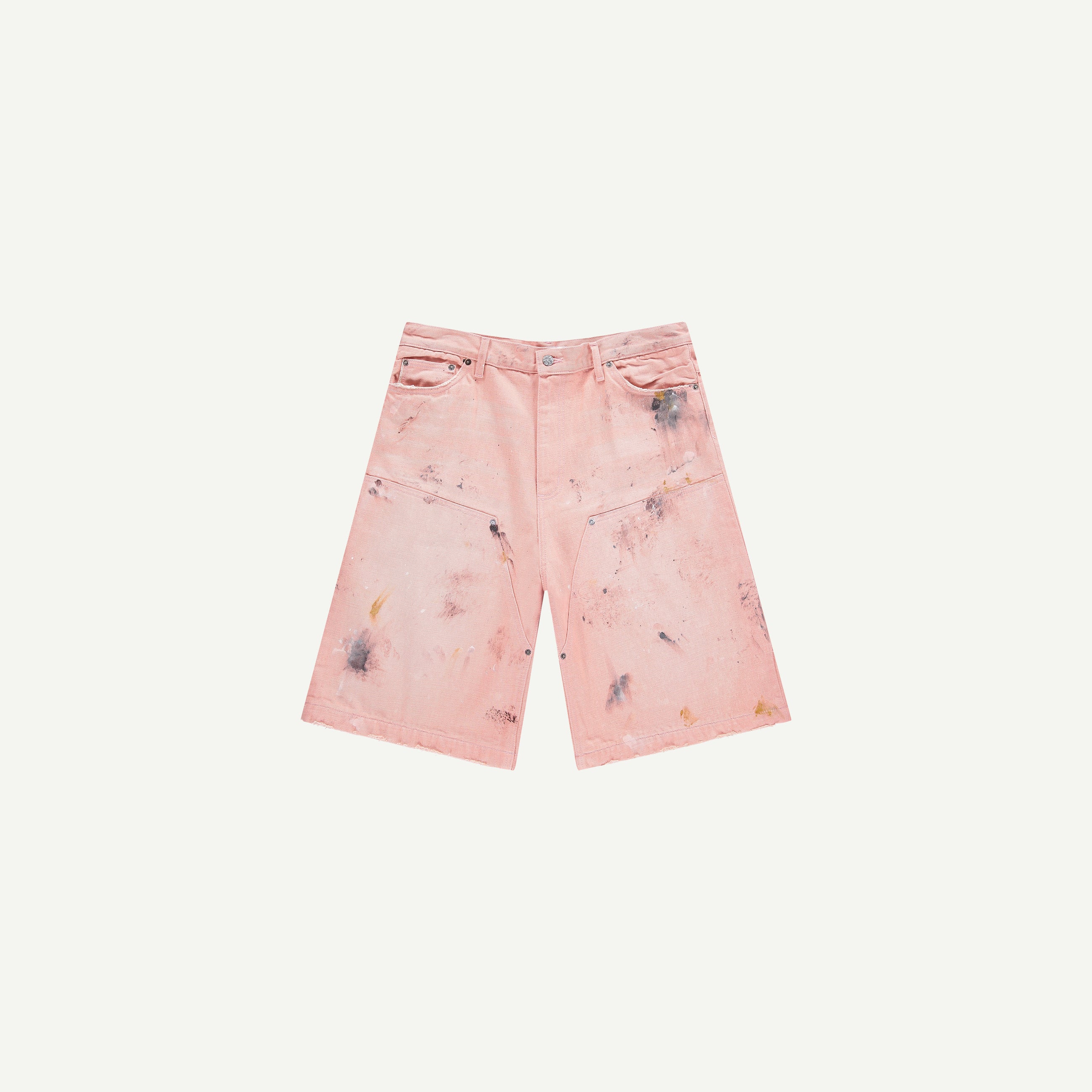 PAINTED PINK CARPENTER SHORTS