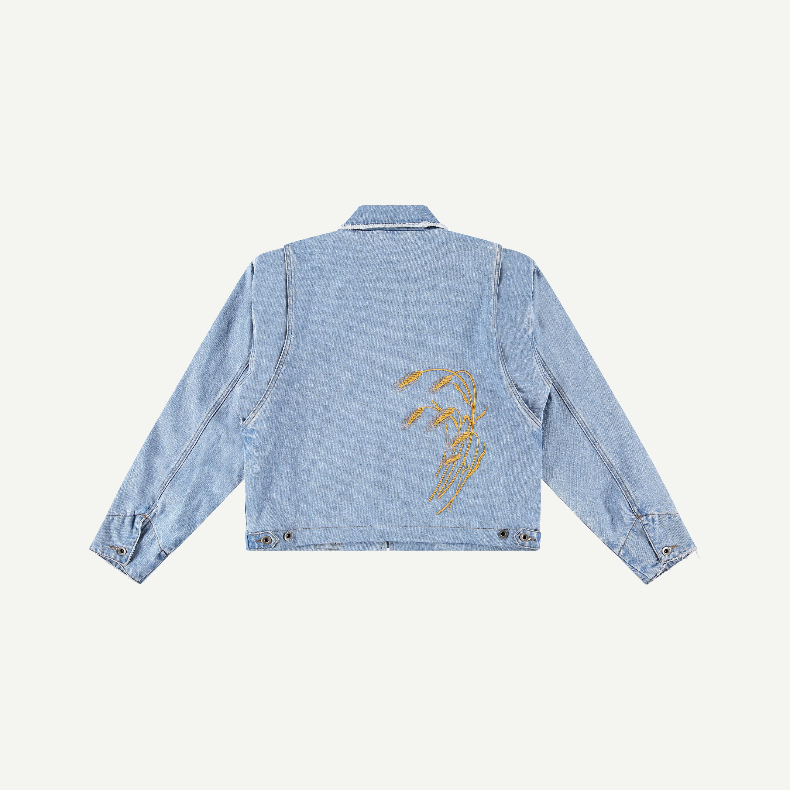 WHEAT DENIM MECHANIC JACKET