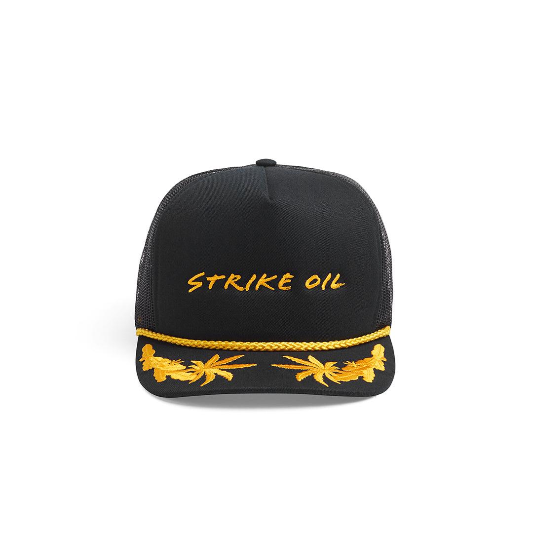 TRUCKER HAT BLACK - Strike Oil