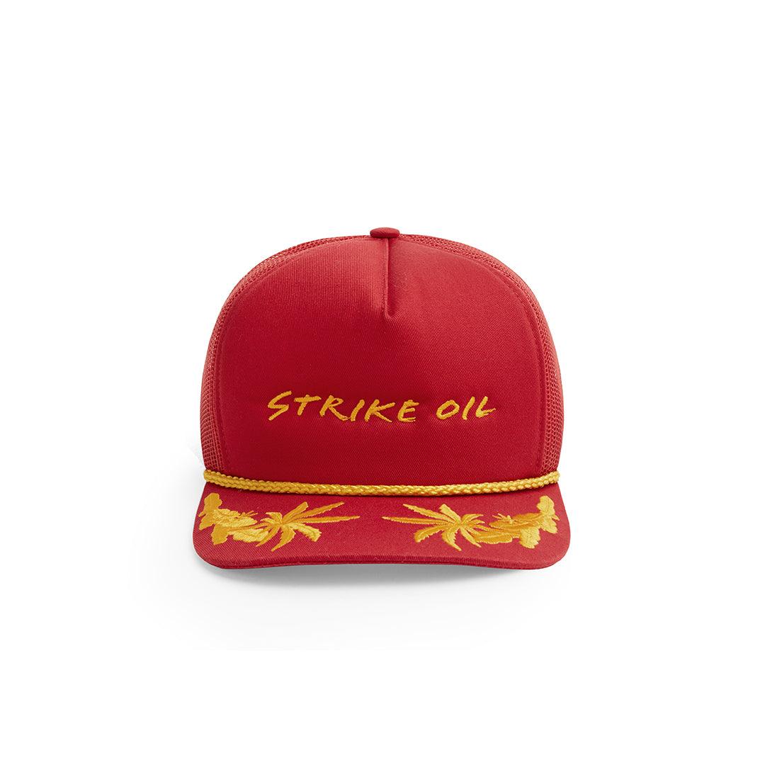 TRUCKER HAT RED - Strike Oil