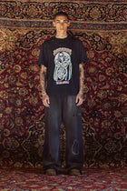 THRASHED SWEATPANTS IN BLACK