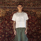 LET THERE BE LIGHT TEE IN CREAM