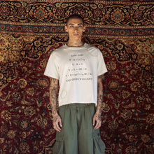 LET THERE BE LIGHT TEE IN CREAM