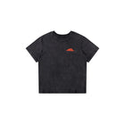 BLACK ACID WASH TEE