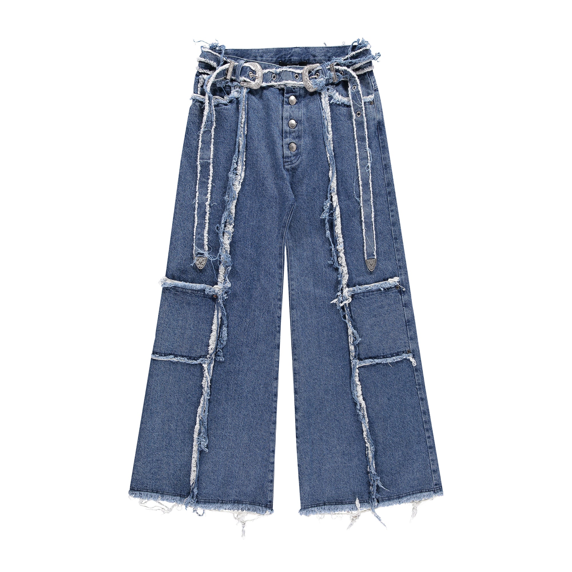 INDIGO RAW FLARES