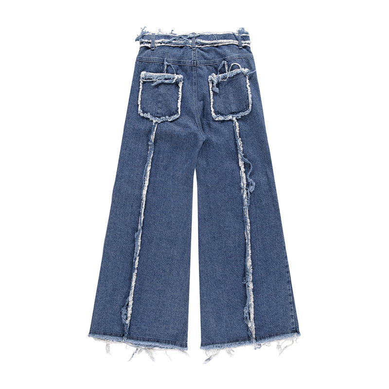 INDIGO RAW FLARES