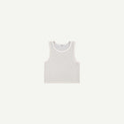 WOOL SLEEVELESS T-SHIRT
