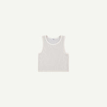 WOOL SLEEVELESS T-SHIRT