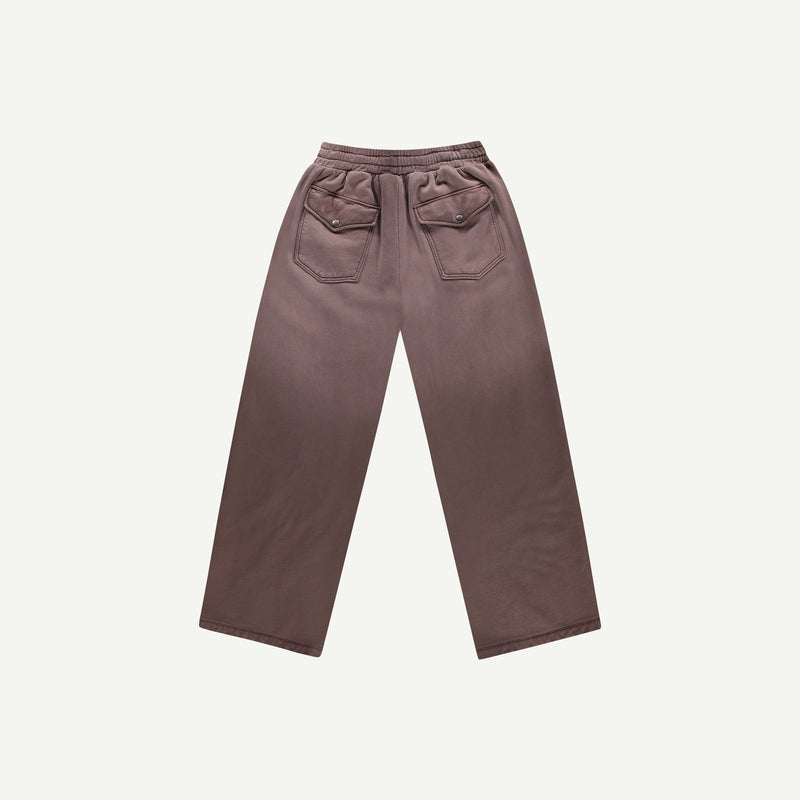FADED BROWN SWEATPANTS
