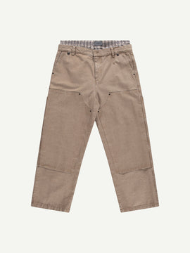 BEIGE BOXER JEANS