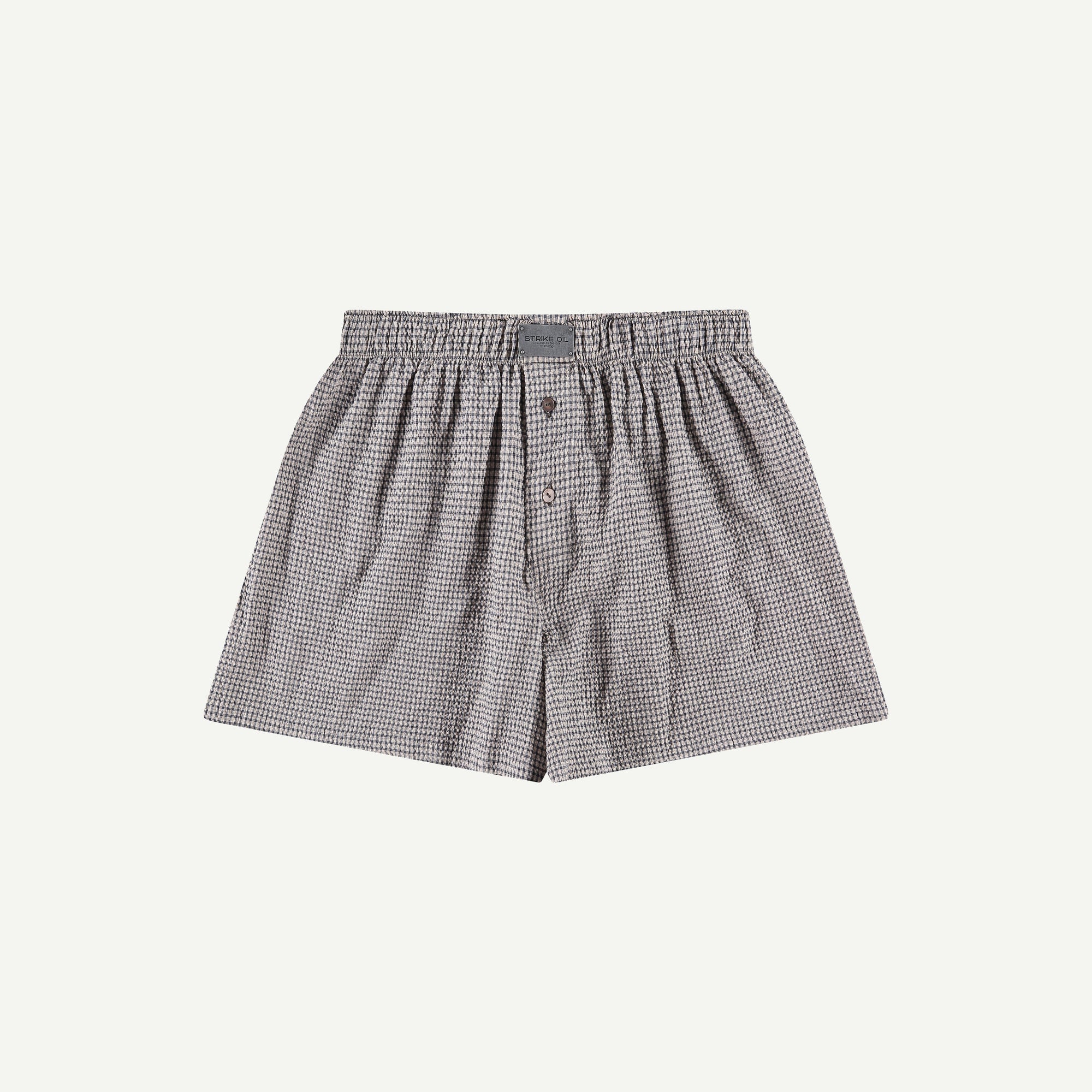 SMALL PLAID SEERSUCKER BOXERS