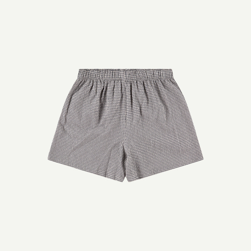 SMALL PLAID SEERSUCKER BOXERS