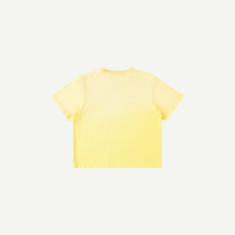 I LOVE AGEING AND DYING TEE YELLOW