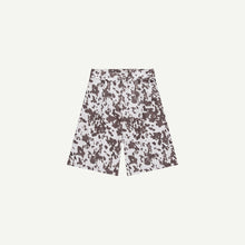 COW PRINT LOOSE FIT SHORTS