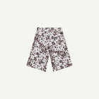 COW PRINT LOOSE FIT SHORTS