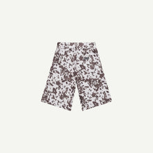 COW PRINT LOOSE FIT SHORTS