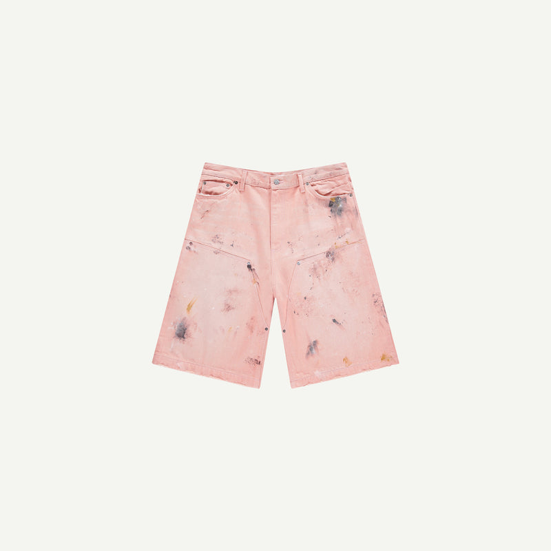 PAINTED PINK CARPENTER SHORTS