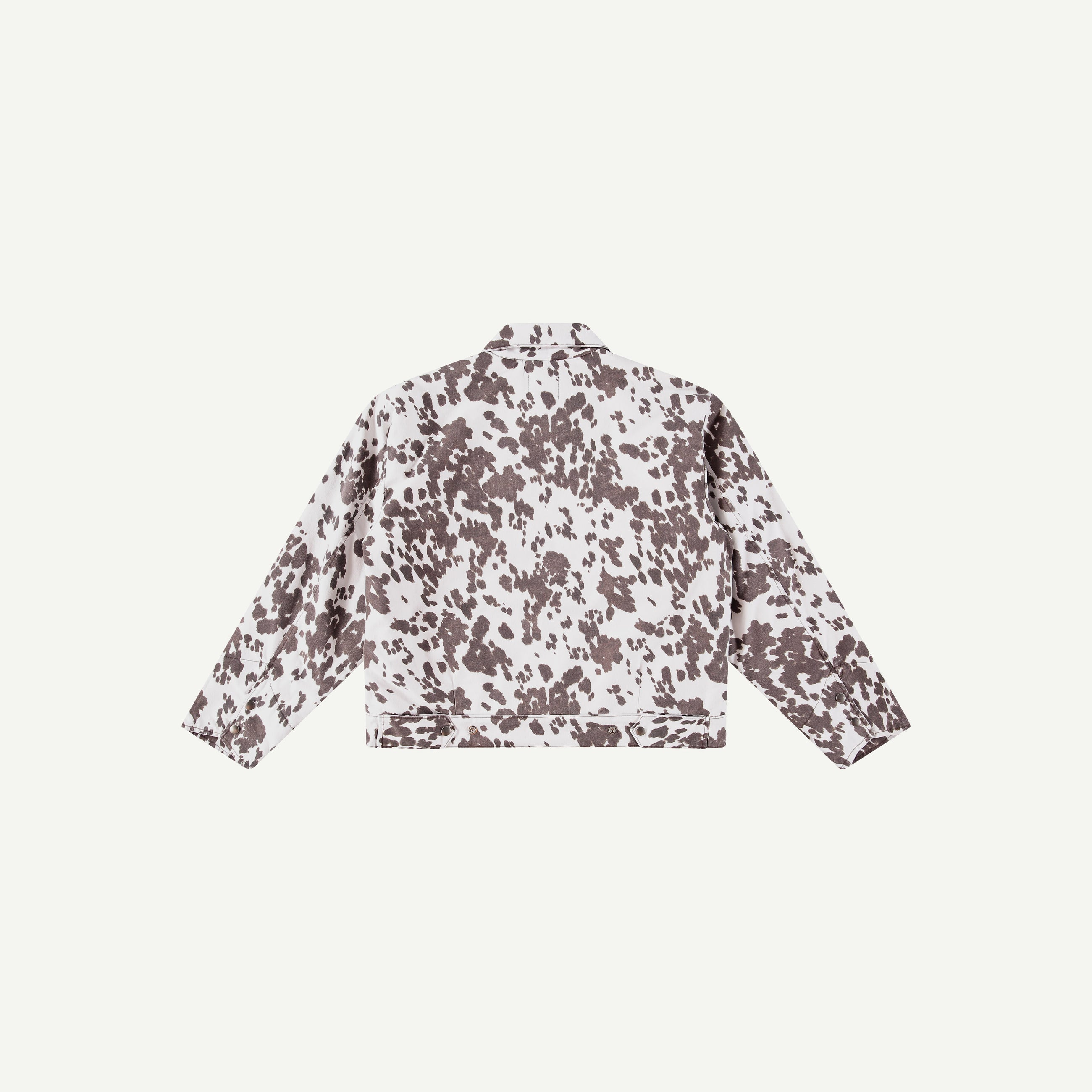 COW PRINT MECHANIC JACKET