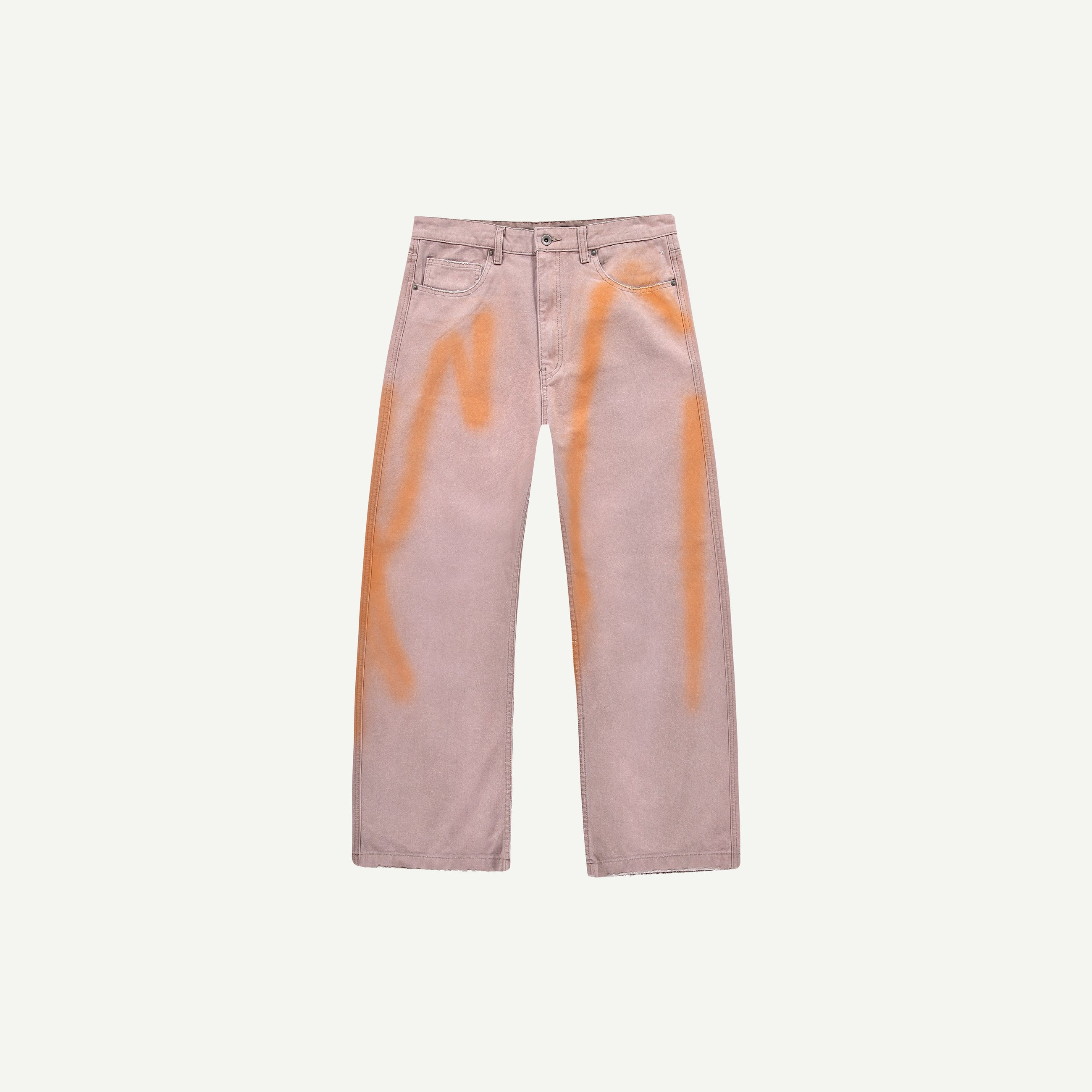 SPRAYED DUCK JEANS