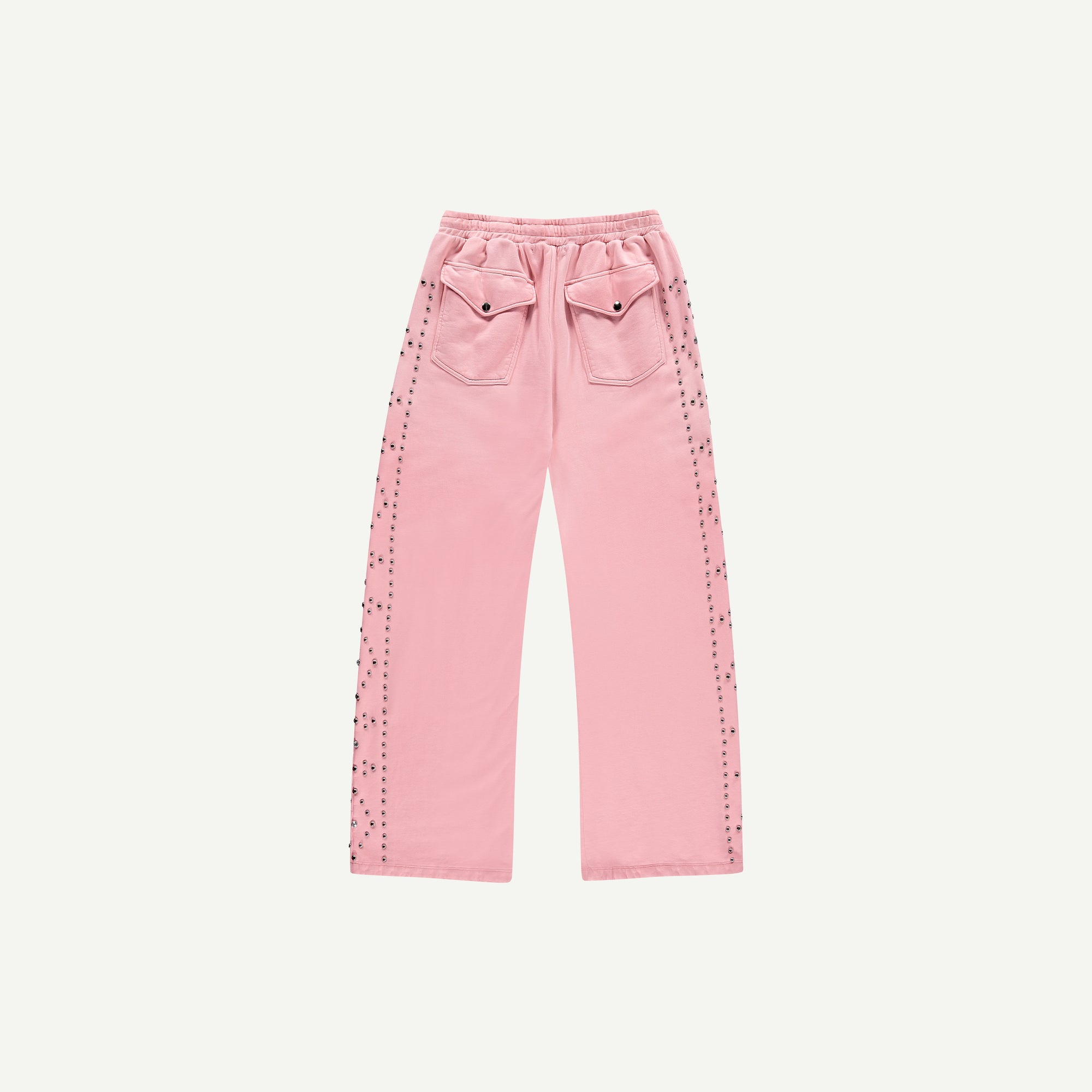 PINK RHINESTONE SWEATPANTS