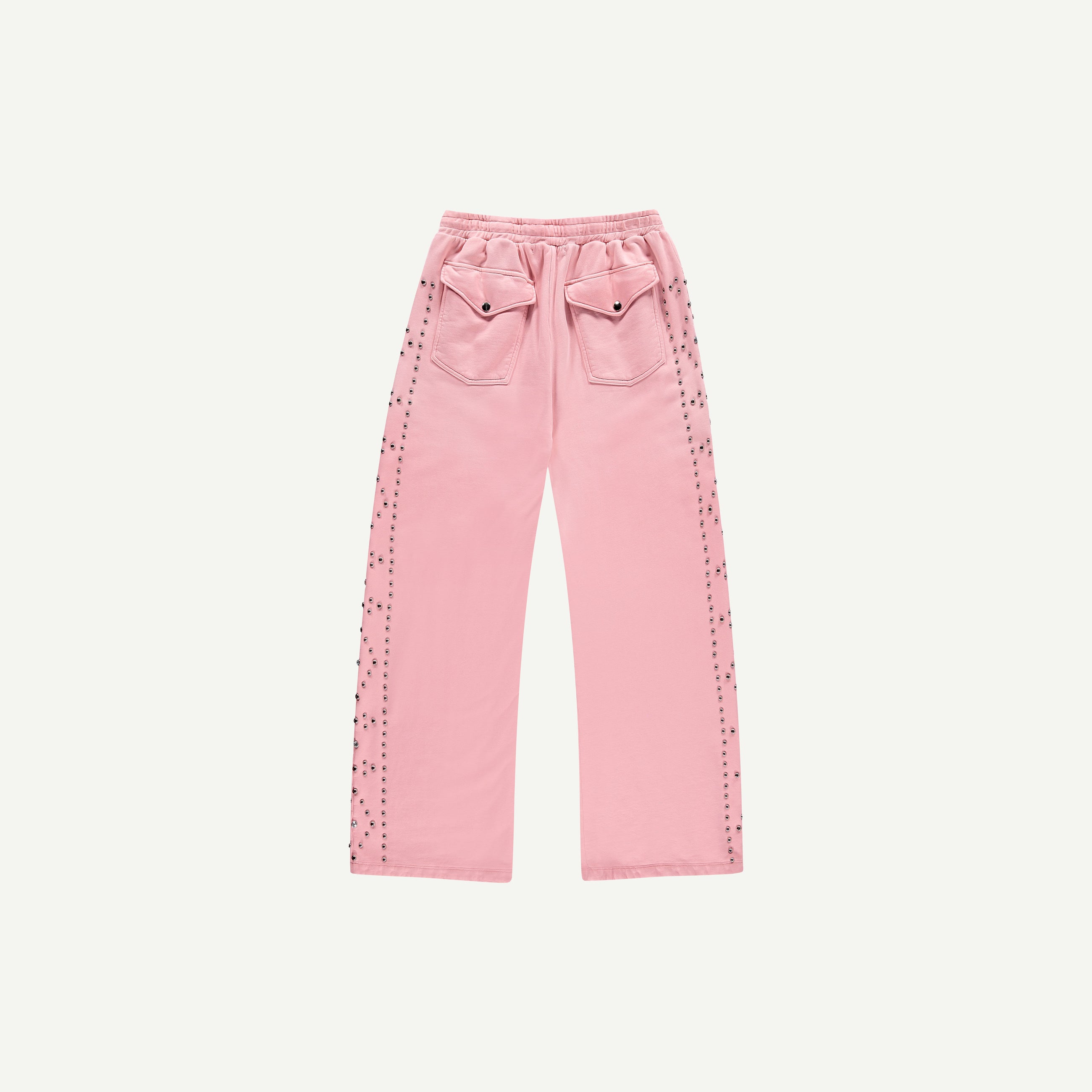 PINK RHINESTONE SWEATPANTS