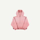 PINK DISTRESSED FLOWER SWEATSHIRT