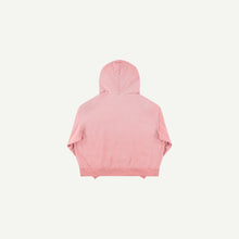PINK DISTRESSED FLOWER SWEATSHIRT