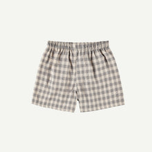 LARGE PLAID SEERSUCKER BOXERS