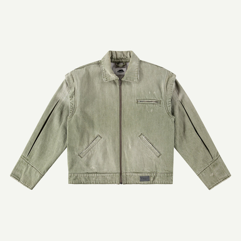 MEDIEVAL WORKWEAR JACKET IN GREEN