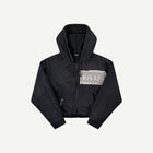 PAIN BUBBLE ZIP HOODIE BLACK