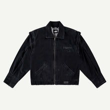 MEDIEVAL WORKWEAR JACKET IN BLACK