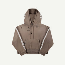 SKELETON SWEATSHIRT IN BROWN
