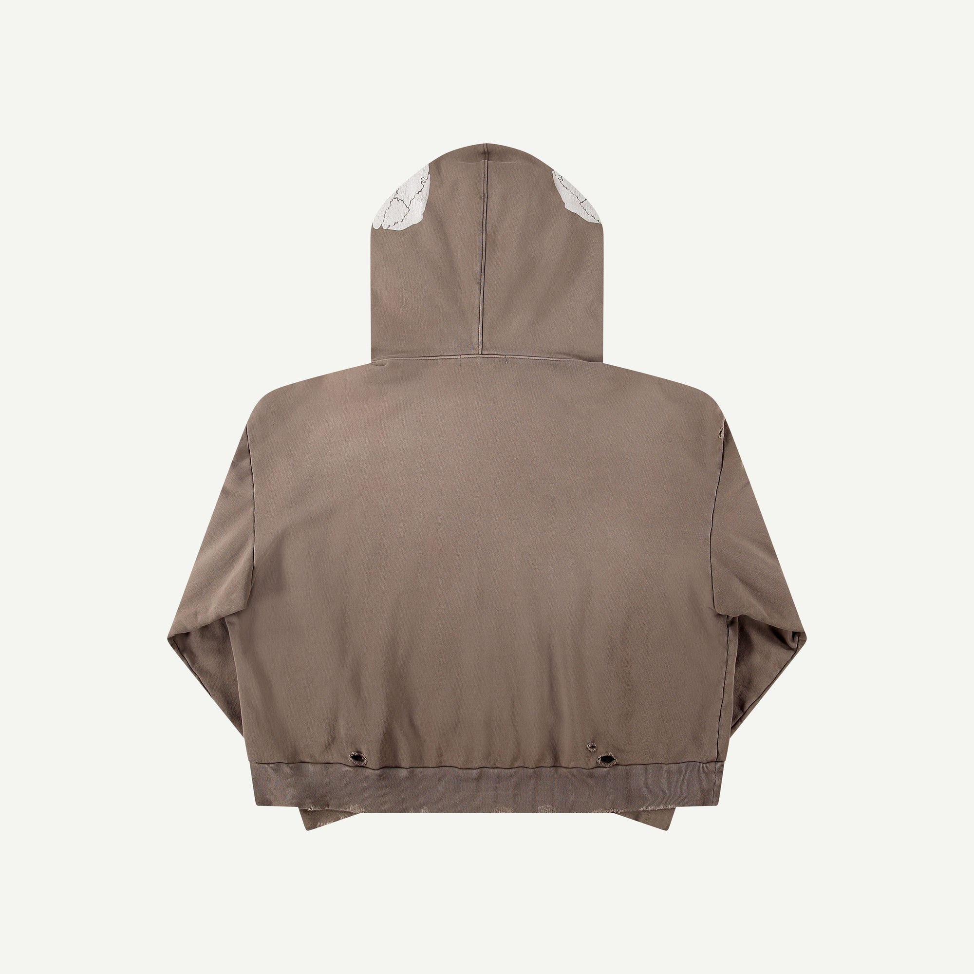 SKELETON SWEATSHIRT IN BROWN