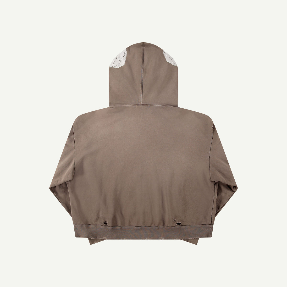 SKELETON SWEATSHIRT IN BROWN