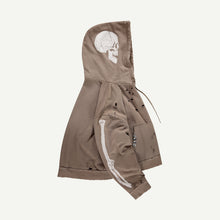 SKELETON SWEATSHIRT IN BROWN