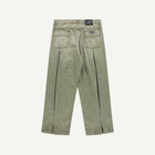 BOX PLEAT JEANS IN GREEN
