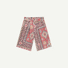 PERSIAN RUG PLEAT FRONT SHORTS