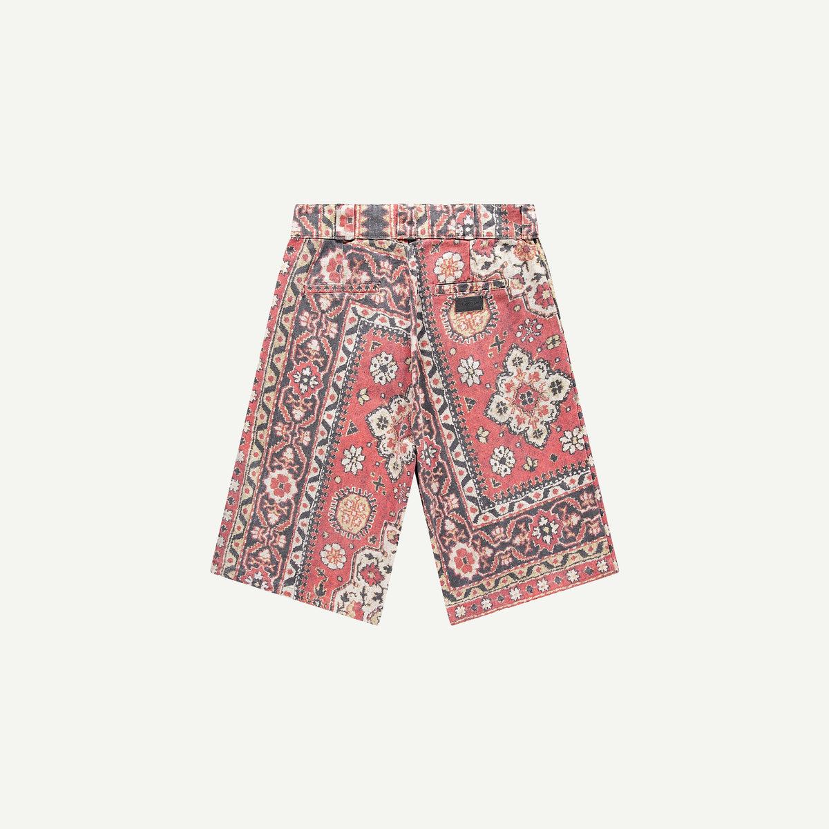 PERSIAN RUG PLEAT FRONT SHORTS