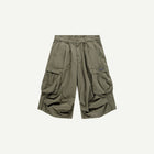 OVERSIZED CARGO SHORTS IN GREEN