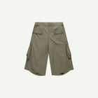 OVERSIZED CARGO SHORTS IN GREEN