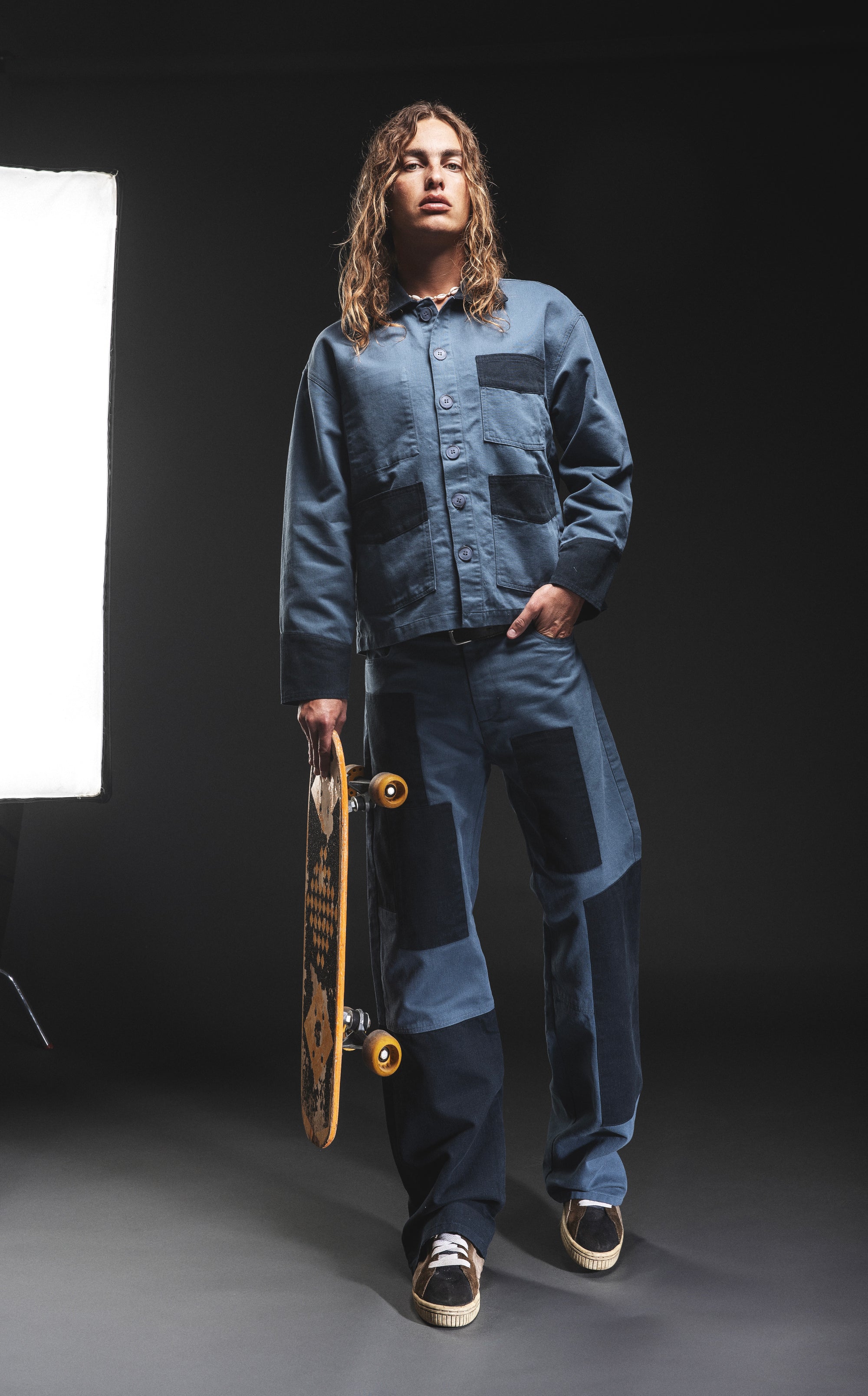 BLUE CHORE JACKET