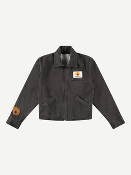 BEADED POPPY WORKWEAR JACKET