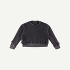 CHARCOAL NETTING PULLOVER
