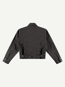 BEADED POPPY WORKWEAR JACKET