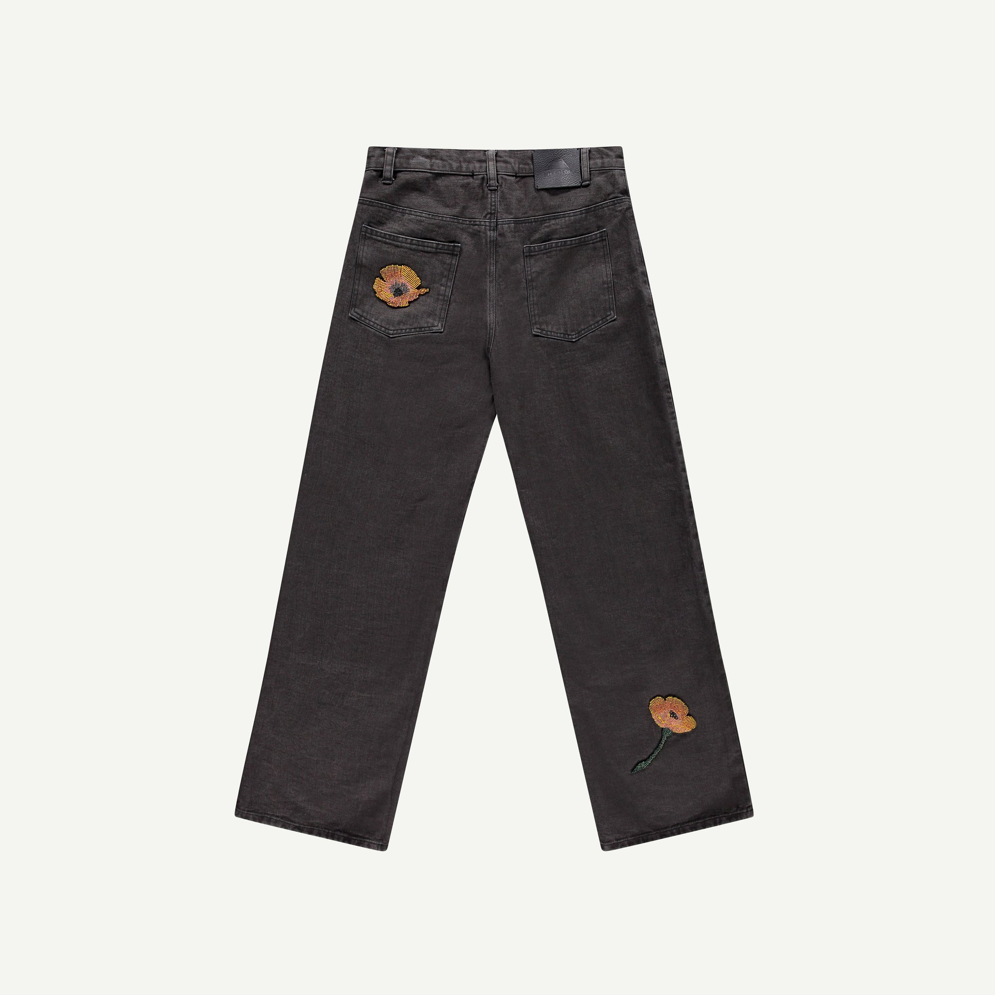 BEADED POPPY JEANS