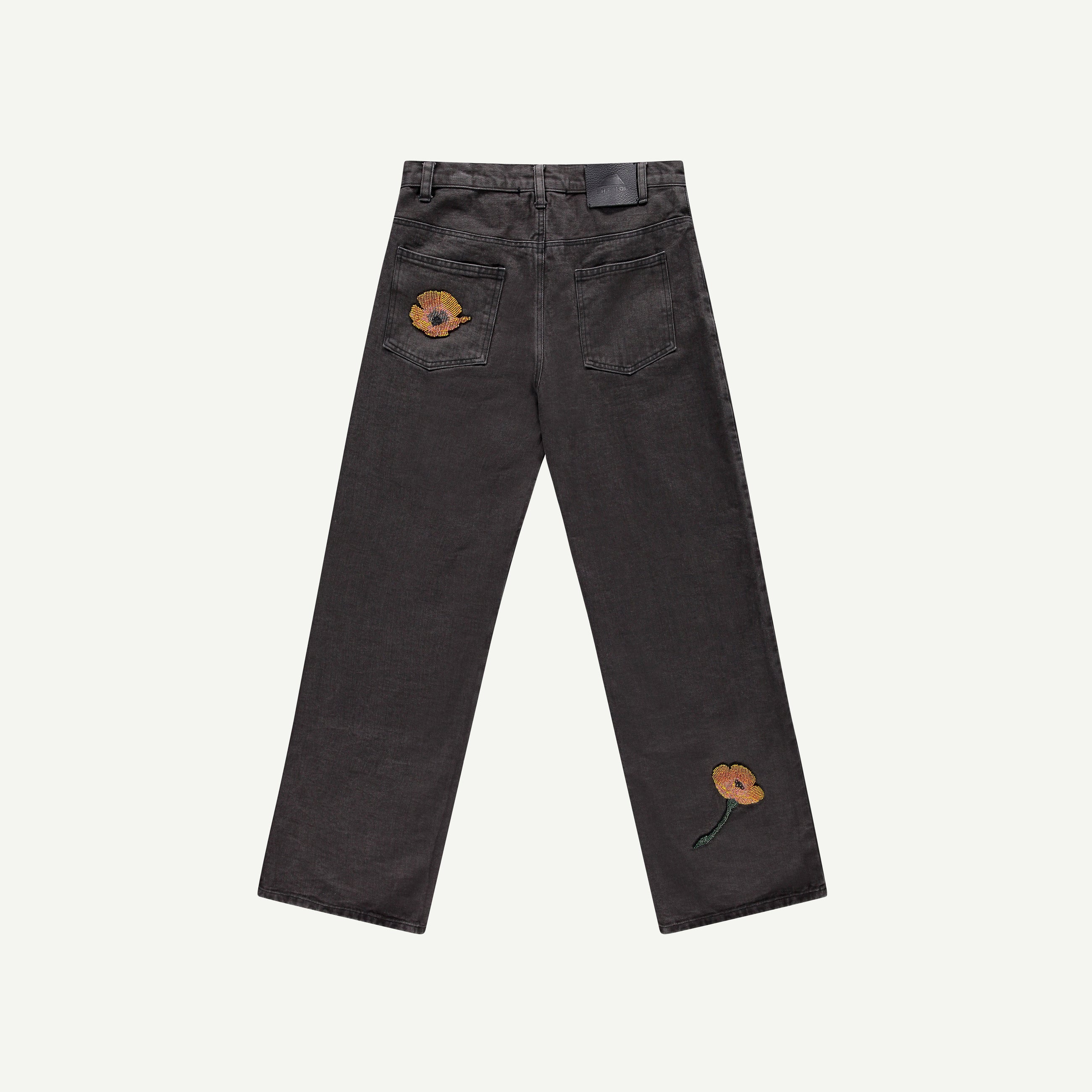 BEADED POPPY JEANS